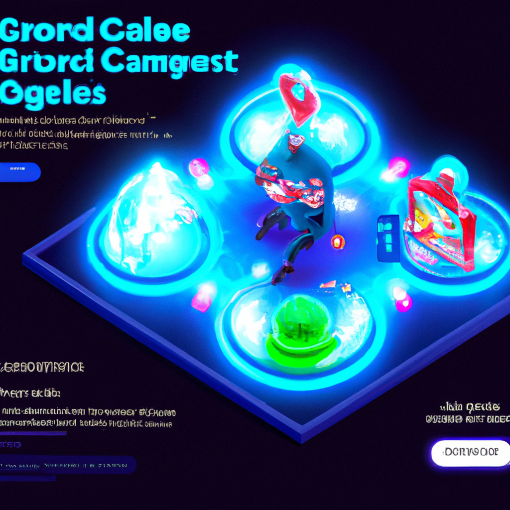 ArcShift hero collage showing neon arcade icons and UI overlays